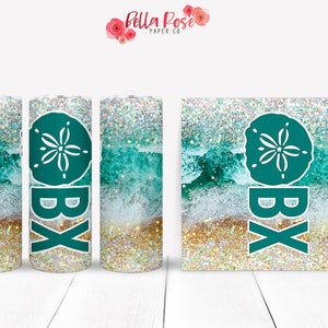 Outer Banks Beach 20oz Skinny Tumbler Digitaal ontwerp voor sublimatie, Tumbler PNG, Commercieel Gebruik, Sublimatie Design, OBX Tumbler Design