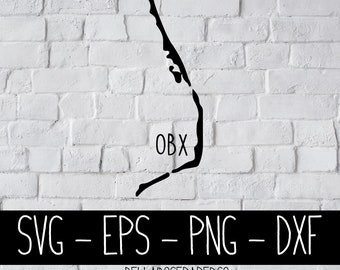 OBX Islands, SVG, svg eps dxf png, SVG Bundle, for Silhouette, for Cricut, Outer Banks svg, Cricut svg, Beach svg, obx cut file, digital svg