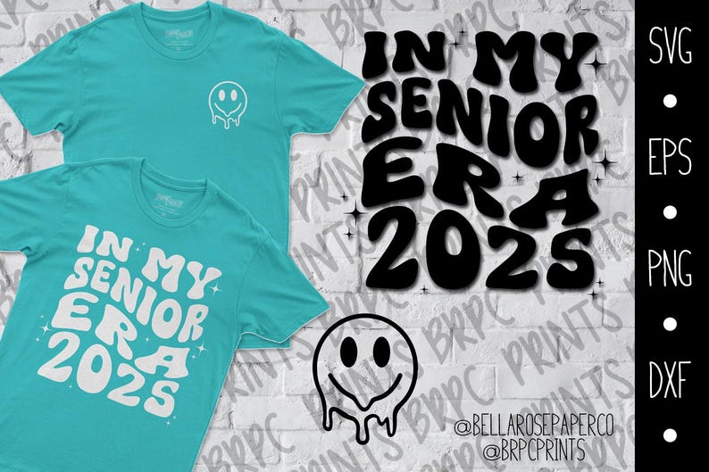 In My Senior Era SVG, Svg Eps Dxf Png, SVG Bundle, for Silhouette, for