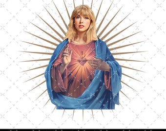 Taylor Swiftie Jesus PNG, Taylor Png, Swift Png, Eras Tour Png, Eras Tour Outfit, Eras Tour Jesus, Taylor Swiftie Png, Swiftie Merch Png