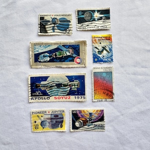 Vintage Space and Science Postage Collection