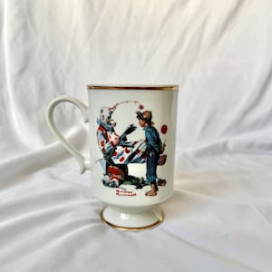 Vintage Norman Rockwell Mug