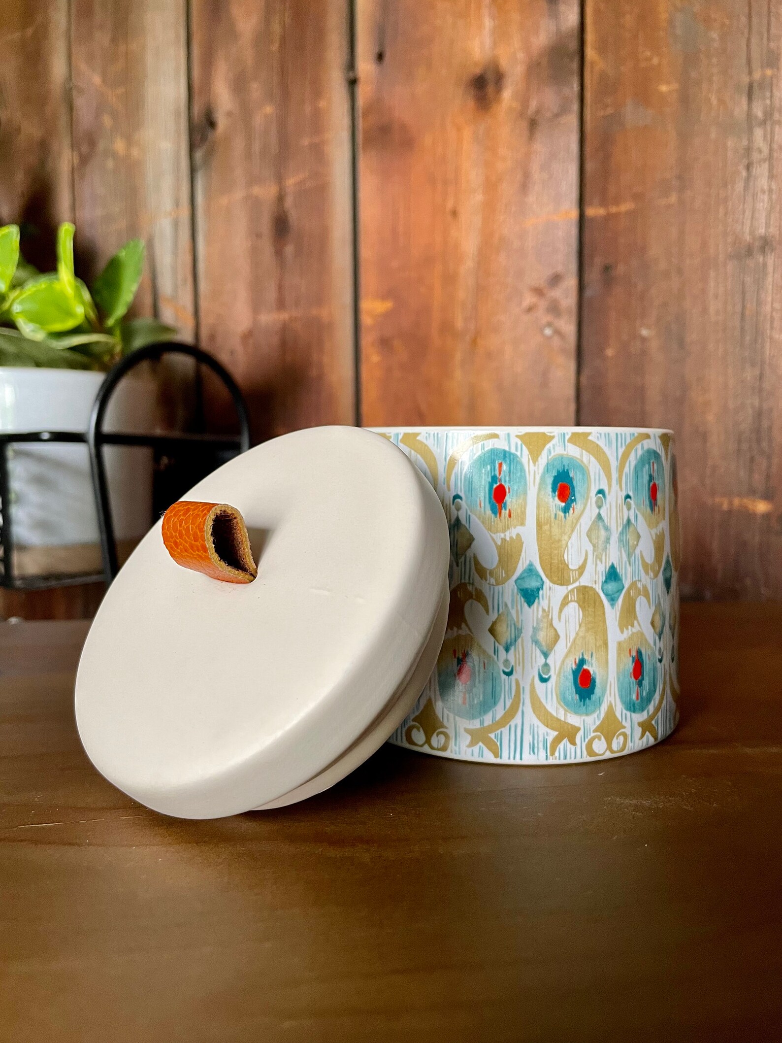 Ceramic container Etsy