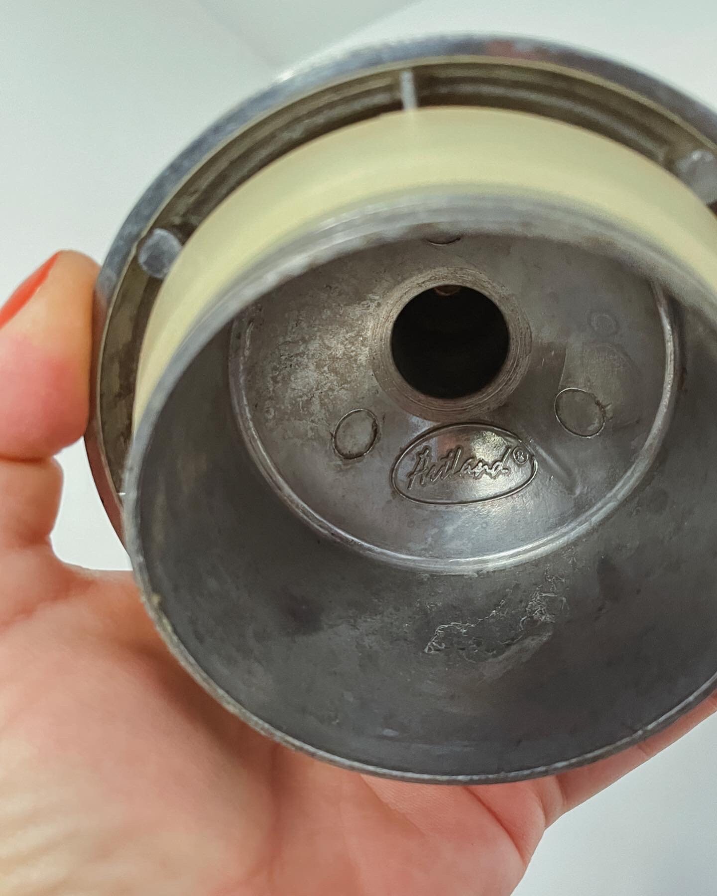 Vintage Amber Glass Canister Set With Pewter Sealed Lids Etsy