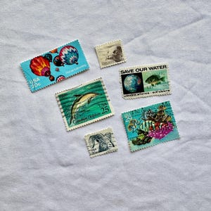 Vintage Stamp Set