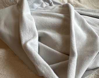 Tejido de sudadera cepillado de 14 oz / Tejido de punto cepillado de algodón pesado por media yarda. Tejido francés suave y acogedor para sudaderas con capucha, pantalones deportivos y chaquetas.