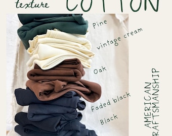 Heritage Premium USA Milled Cotton 2x1 Rib Knit Fabric Heavyweight Stretch Ribbing for Apparel Sewing Sold by Half Yard