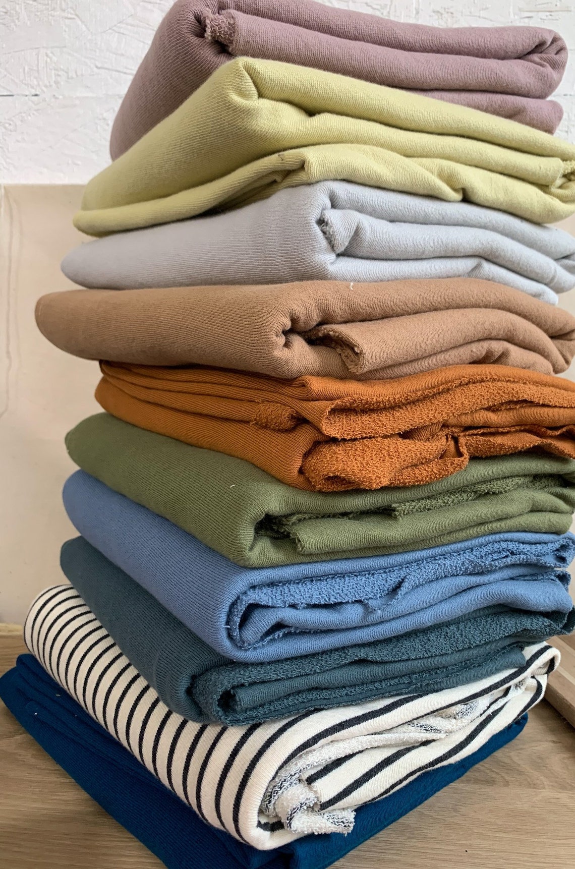 Organic 100 Cotton French Terry see listing for all color Etsy