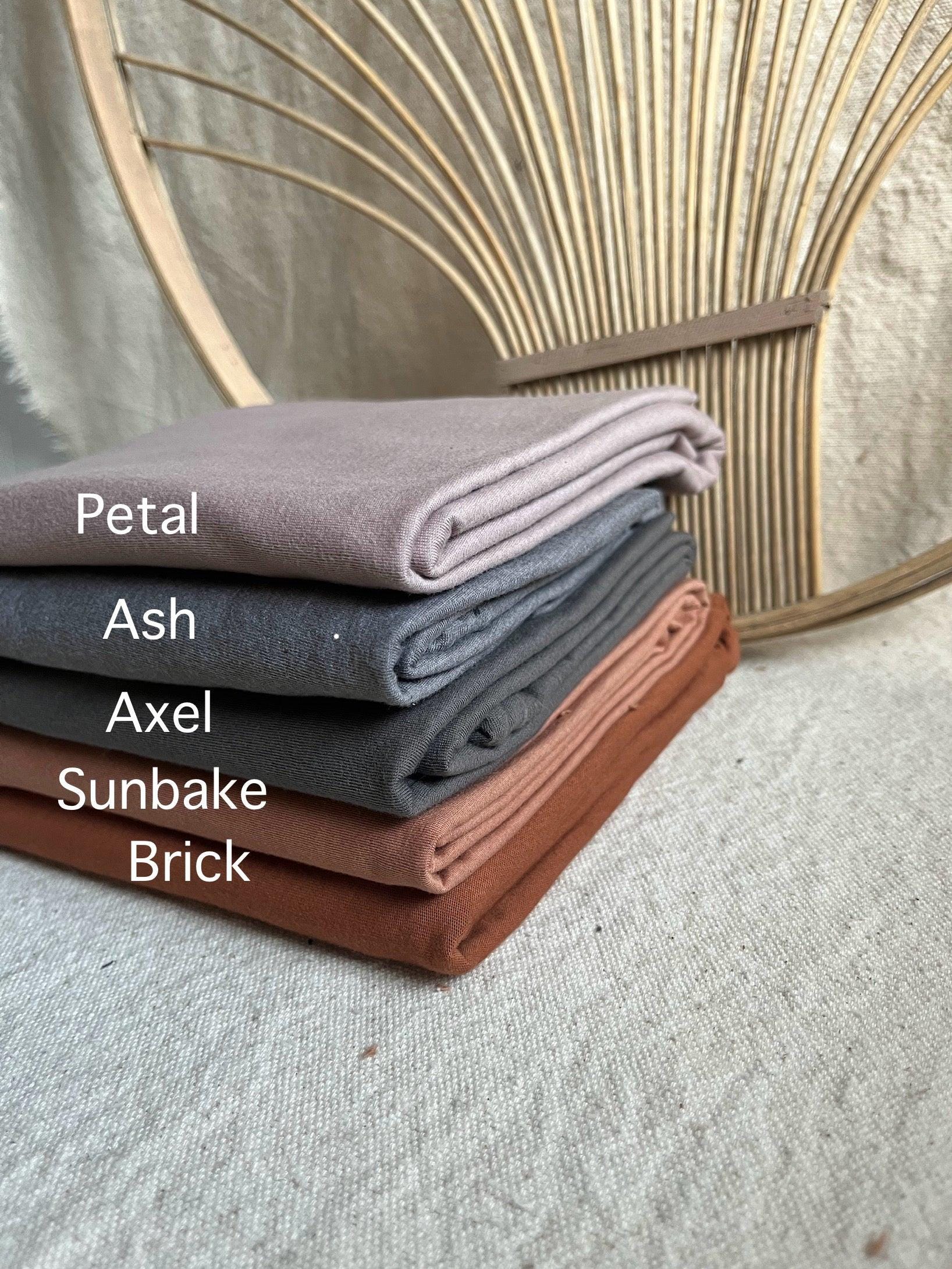 100% Supima Cotton Jersey Fabric by the Half Yard Ultra Soft