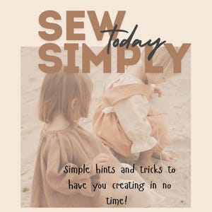 Digital Sewing Workbook Beginner Kid Guide Learn to Sew Fabric Coupon Bonus Craft Ebook Instant Download Sewing Machine Basic DIY Project