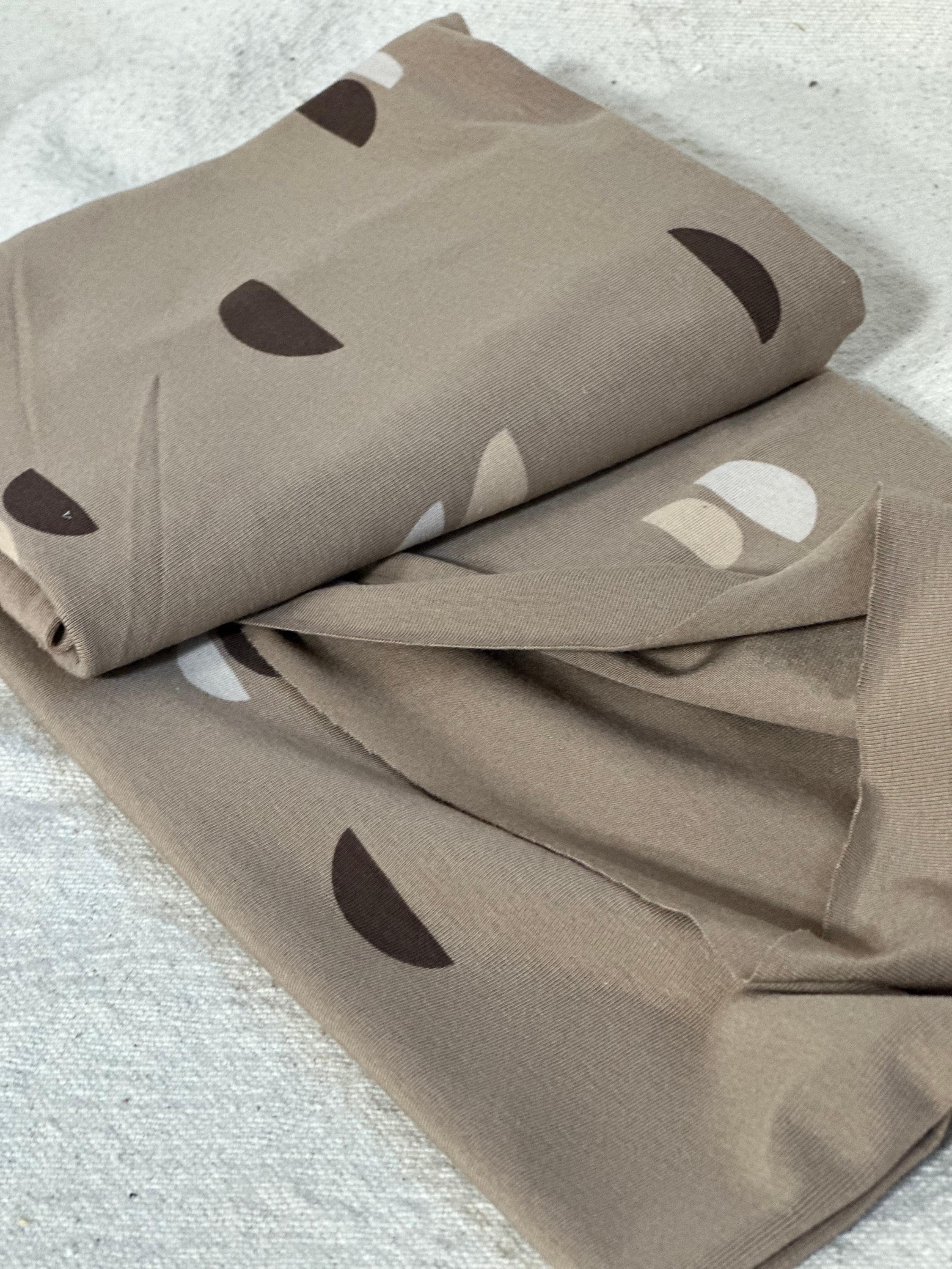 Eco Bamboo Organic Cotton Jersey Knit Fabric Soft Stretchy Sustainable ...
