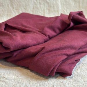Eco Bamboo Organic Cotton Jersey Knit Fabric Soft Stretchy Sustainable ...