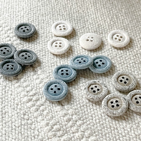 Recycled Cotton Buttons