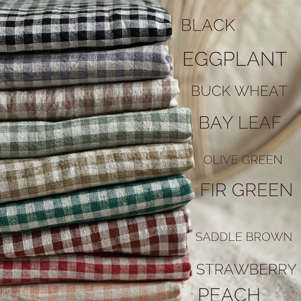 Tissu en lin doux et respirant, 100 % lin, parfait pour coudre des robes et des jupes Vêtements faits main d'inspiration vintage