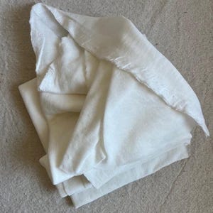 Lightweight T-Shirt Jersey White Soft Breathable Stretchy Knit Fabric for Apparel DIY Sewing Activewear Casual Clothing