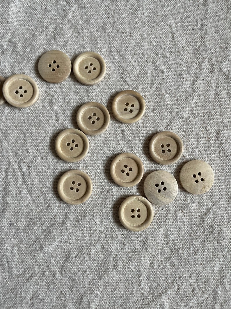 Wooden 1” Buttons
