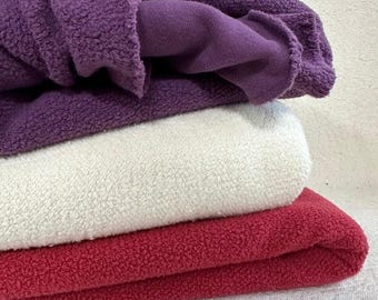 Katoenen sherpastof Premium 16 oz gewassen zachte, gezellige voeringdeken jas hoodiestof op maat gesneden