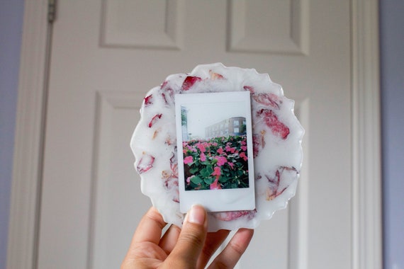 Resin Polaroid Coaster Resin Polaroid Coaster