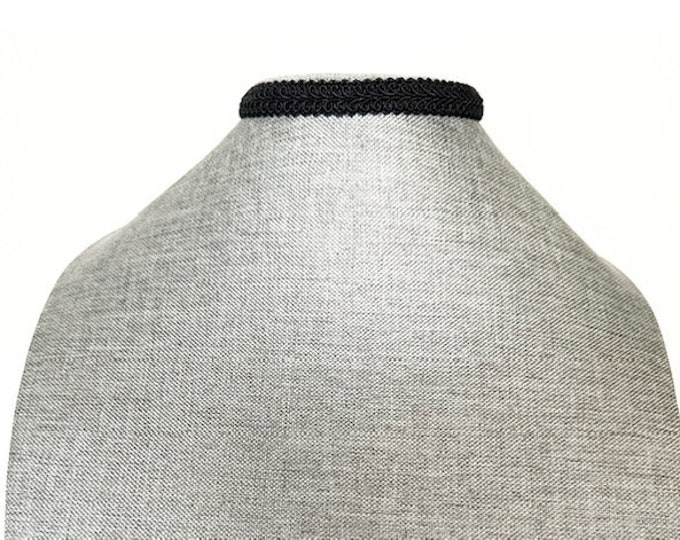 Black Lace Choker, Simple Choker, Minimalist, Elegant, Pretty, Classic