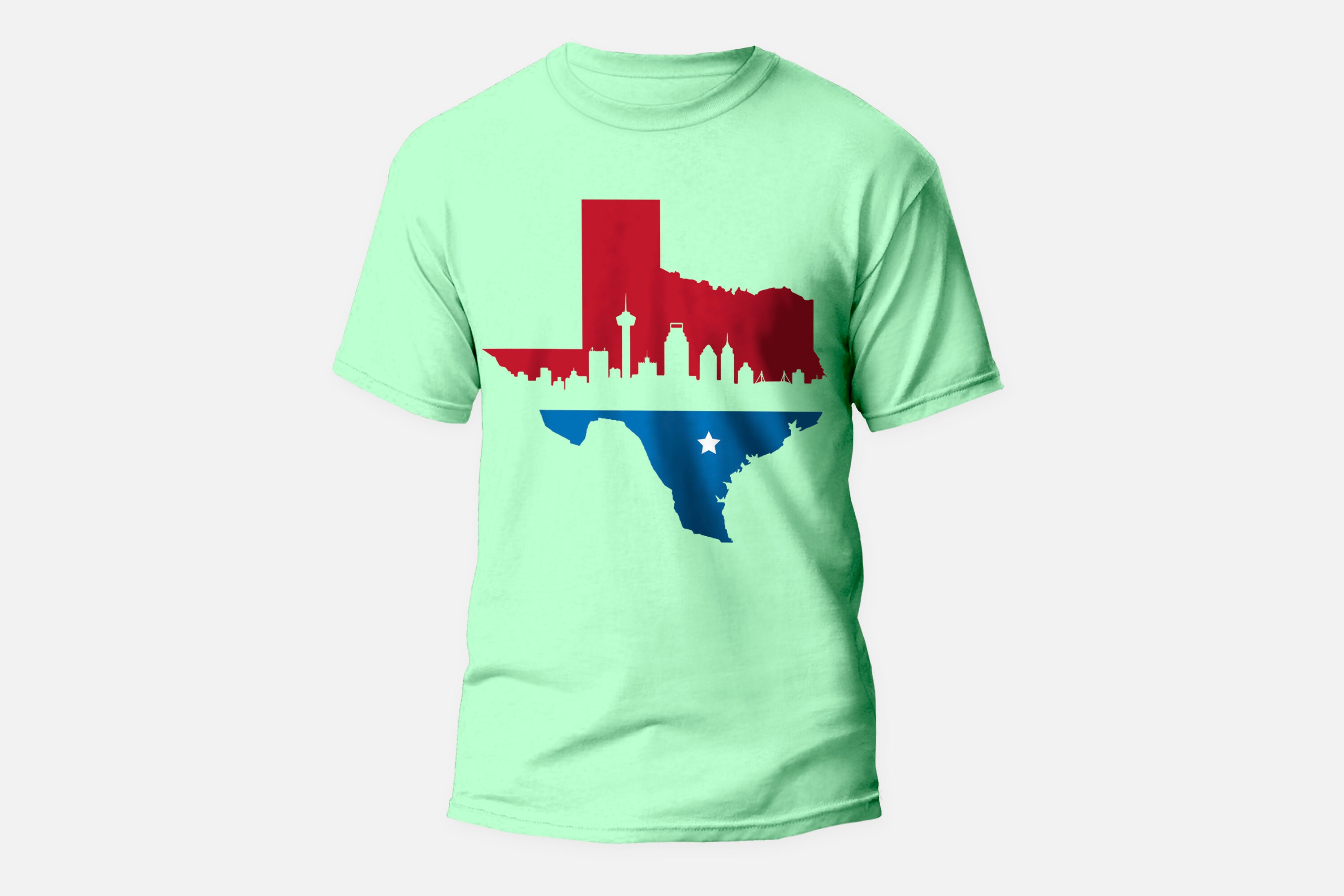 San Antonio Texas Custom Shirt Custom Design Shirts Etsy