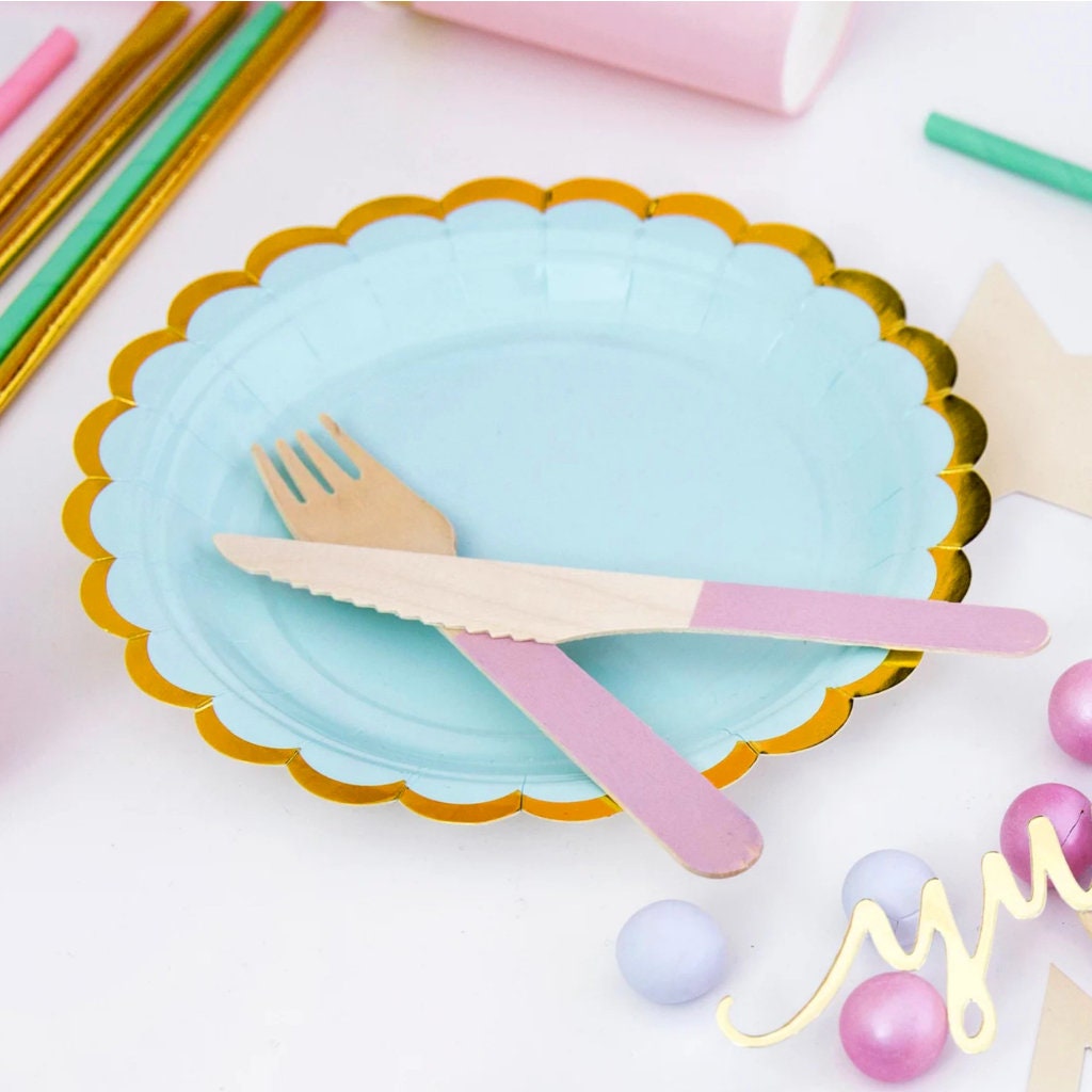 Pastel Green Paper Plates Tea Party Plates Mint Party Etsy UK