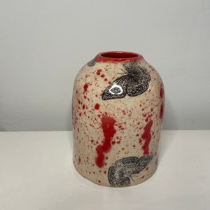 Butterfly bud vase