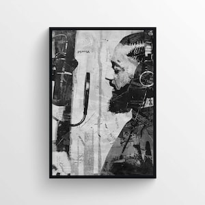 Nipsey Hussle Collage Poster II [DIGITAL DOWNLOAD] - Home Decor|Wall Art|Hip Hop/Rap Music|Artist Poster