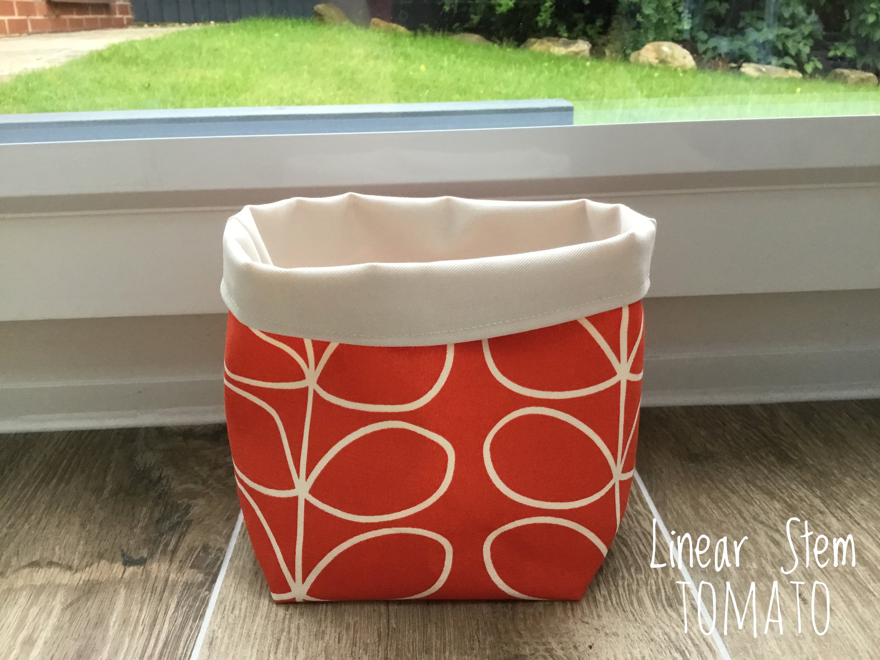 Handmade Orla Kiely Fabric Storage Baskets Christmas Gift. Etsy
