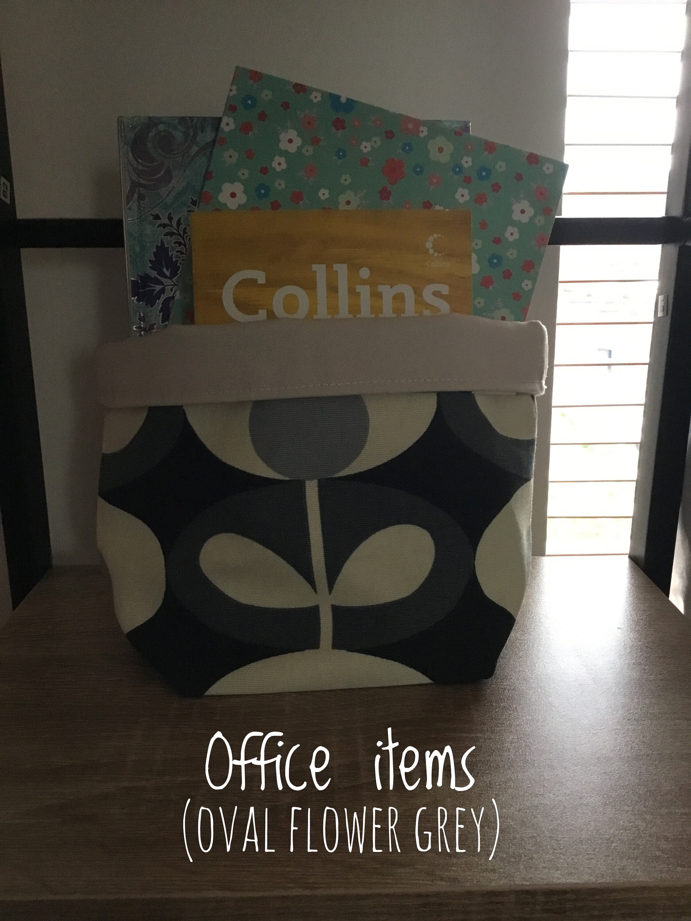 Handmade Orla Kiely Fabric Storage Baskets Christmas Gift. Etsy