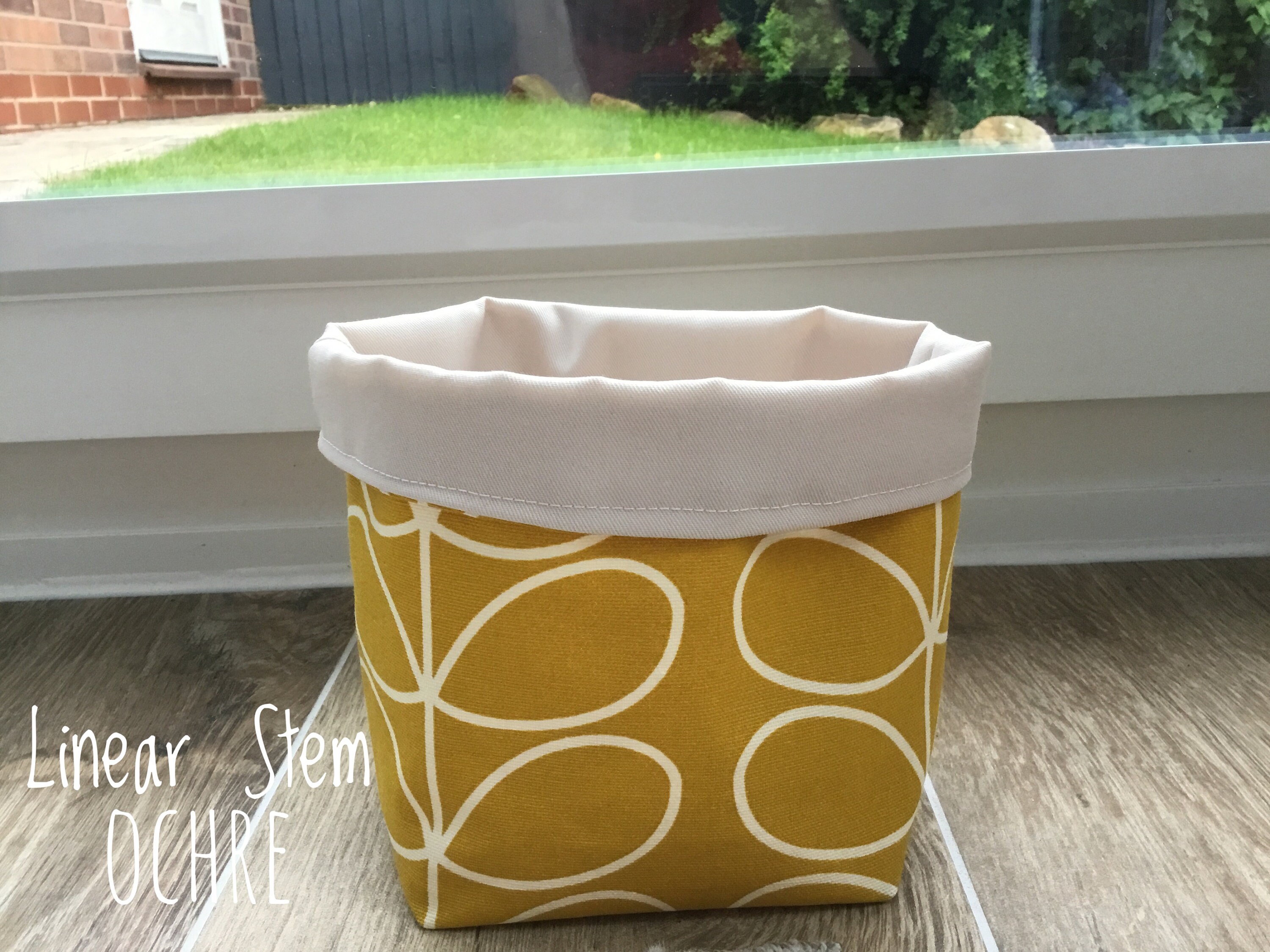 Handmade Orla Kiely Fabric Storage Baskets Christmas Gift. Etsy