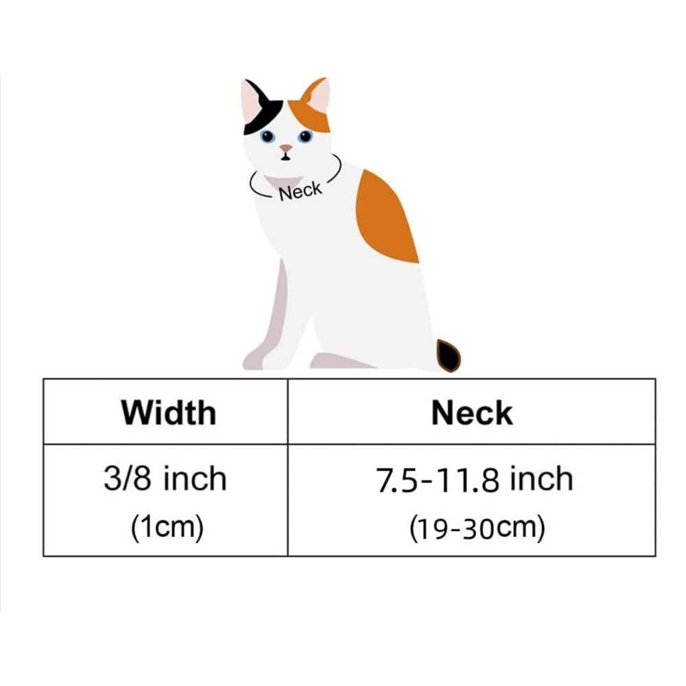 Personalized Cat Collar With Bell Engraved Cat Collar With Etsy