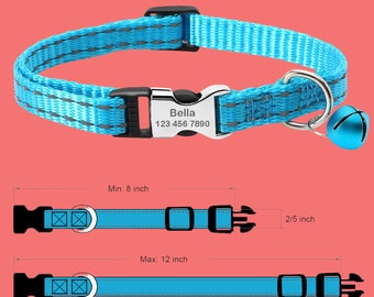 Collare Personalizzato Per Gatti Con Targhetta Nominativa - Foto 4