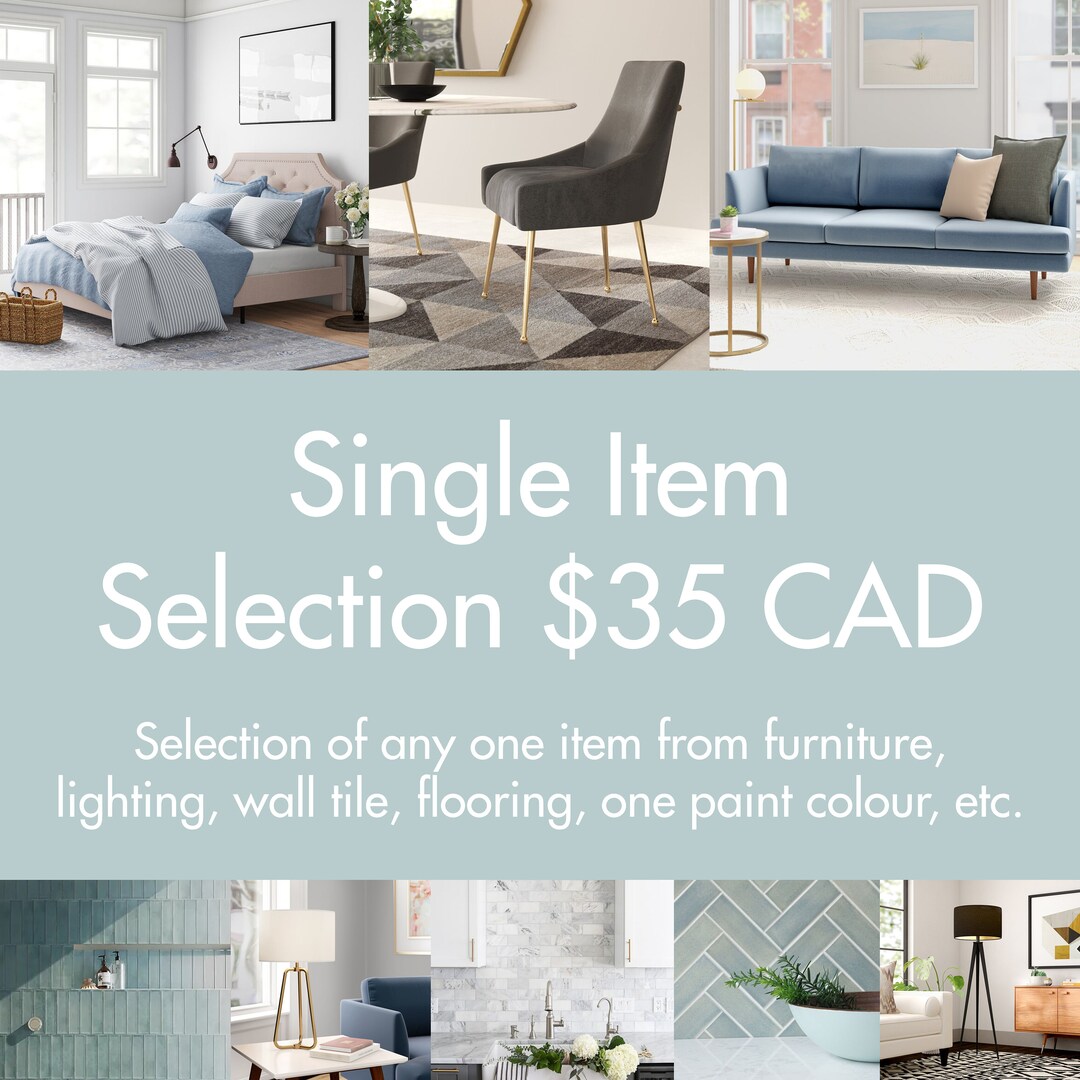 Single Item Selection • interior Design Service • Interior Design • E ...