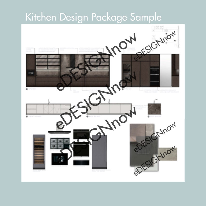Kitchen Custom Design Package Interior Design Service Custom Design New ...