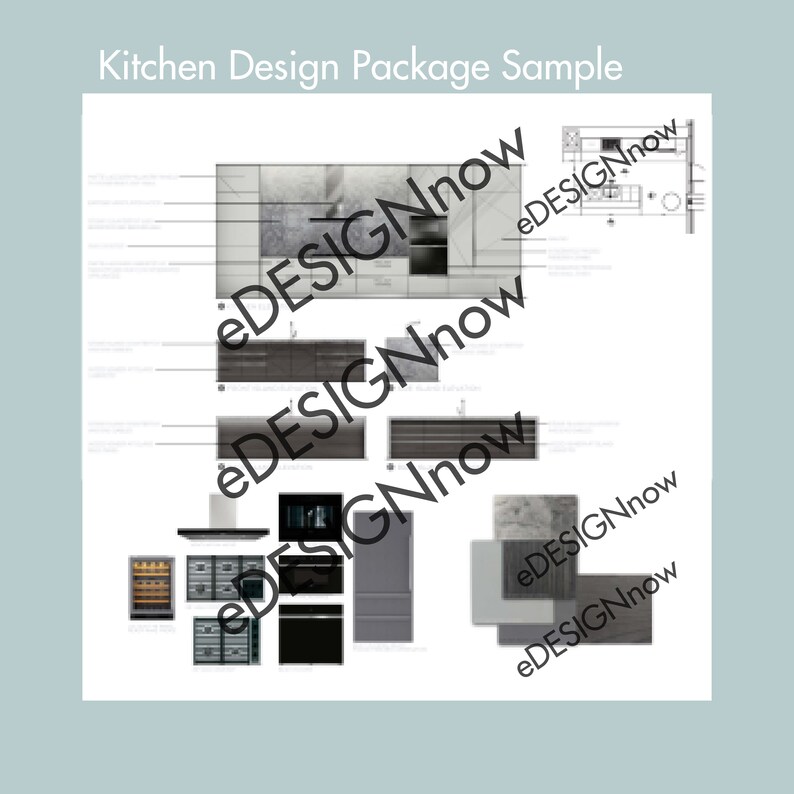 Kitchen Custom Design Package Interior Design Service Custom Design New ...