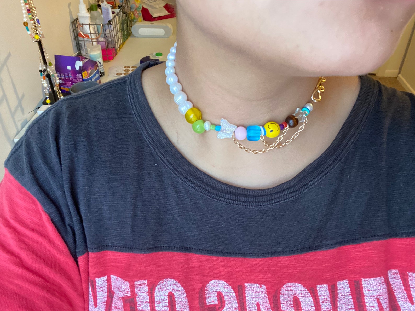 Handmade Marth Calvo Happy Go Lucky Necklace Dupe Etsy