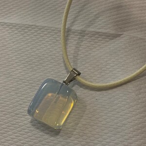 opalite pendant necklace