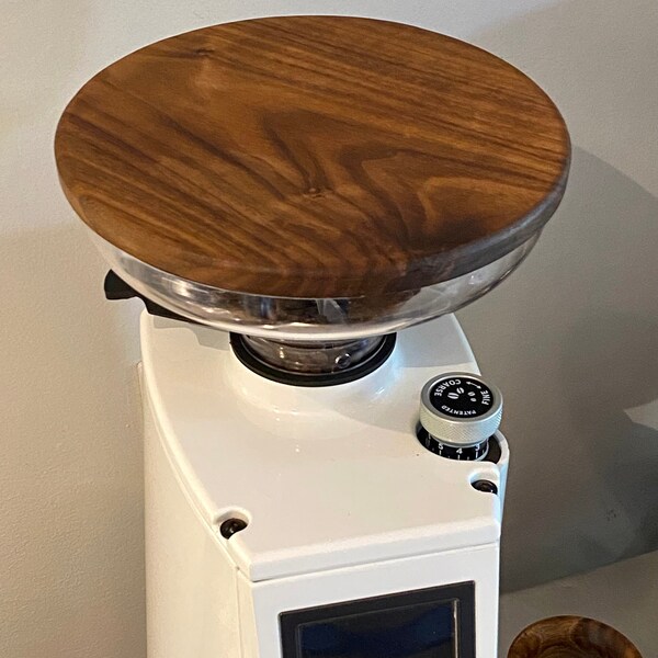 Eureka Atom model wooden Lid ,  Espresso grinder Atom Wood Grinder Lid