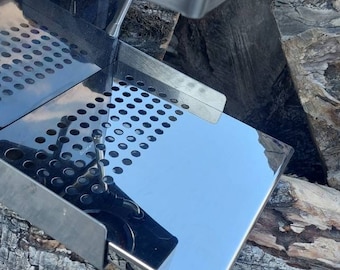 Thick Stainless Gaggia Extended    Low Profile Slim Drip Tray   - 1.5 milimeter thickness