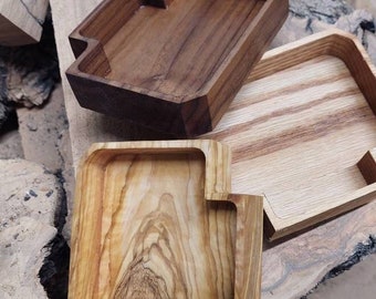 Eureka Mignon Wooden Tray - American Walnut - Oak - Olive Wood - Ashwood