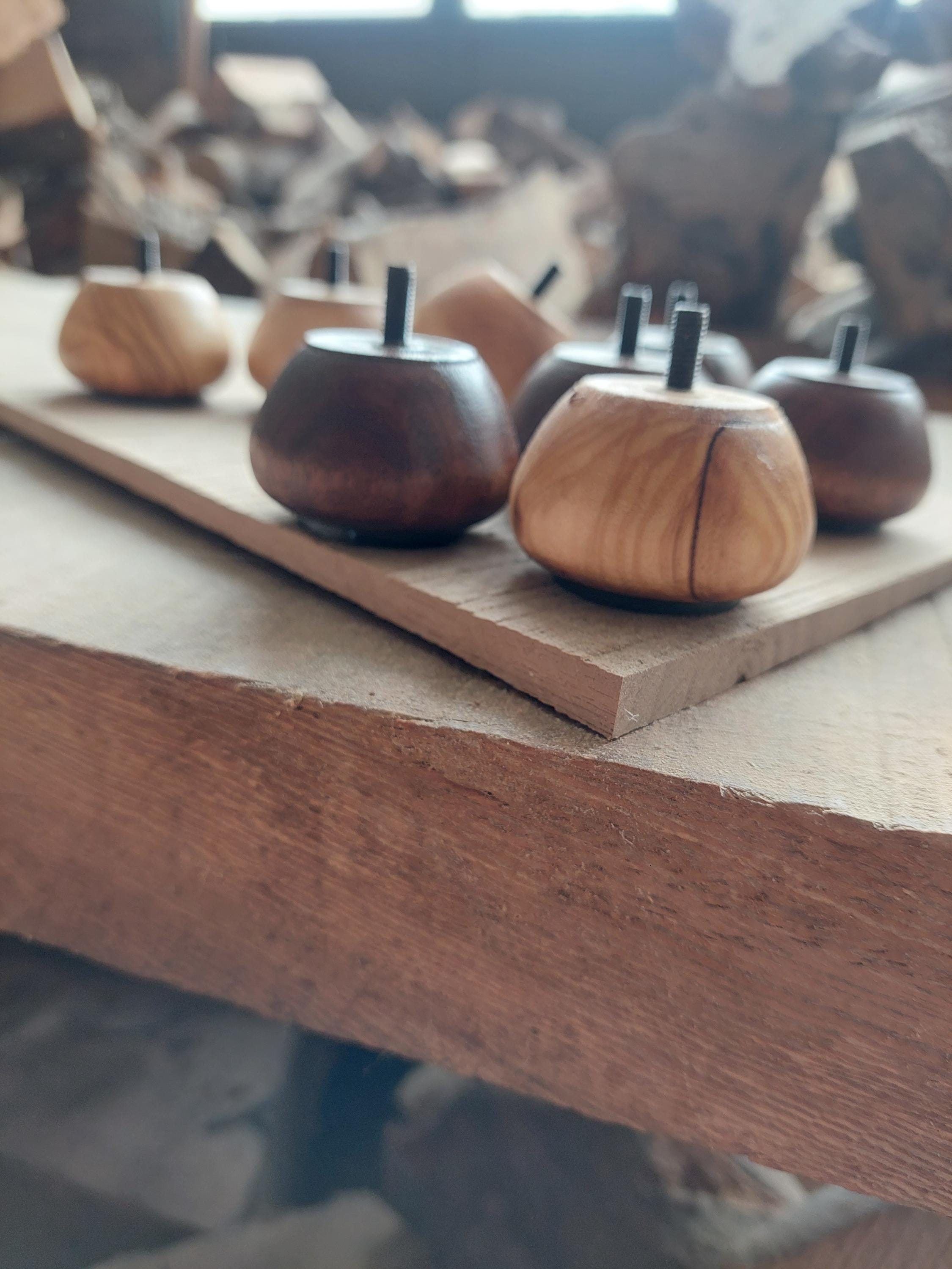 For Lelit Mara Feet Set - 2 Versions - Maple Walnut / Oak / Olive