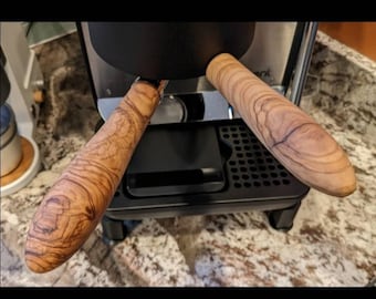 Decent Espresso Machine Wooden Handles - Shorter Version available