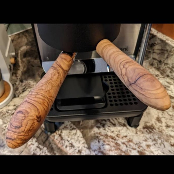 Decent Espresso Machine Wooden Handles - Shorter Version available