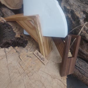 Wooden Coffee Filter Paper Storage V60