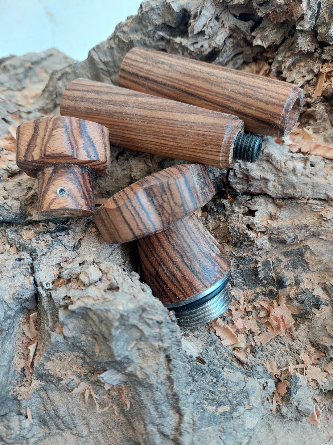 La Pavoni Set 12 Types of Wood Selection / Handles Knob and Cap