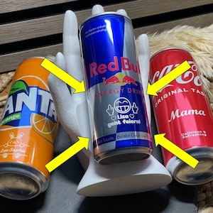 personalisierte (Gravur) Red Bull Getränkedose ,einzigartig Geschenk 250ml