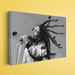 Bob Marley Vintage Black Light Poster Roots Rasta Reggae 1981 - Etsy