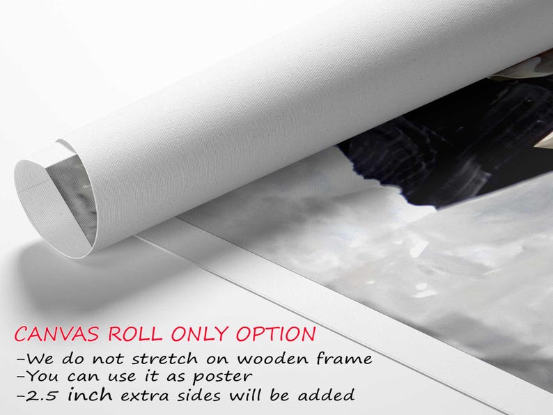 a roll of paper with a picture on it