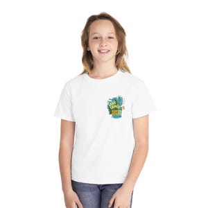 Lake Tahoe Youth Midweight Tee, Adventure Shirt, Outdoor T-Shirt, Gifts for Kids, Summer Vacation Apparel