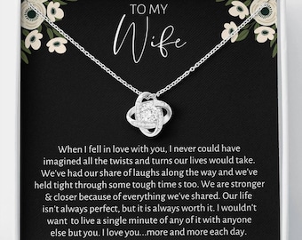 To My Wife Necklace - Etsy